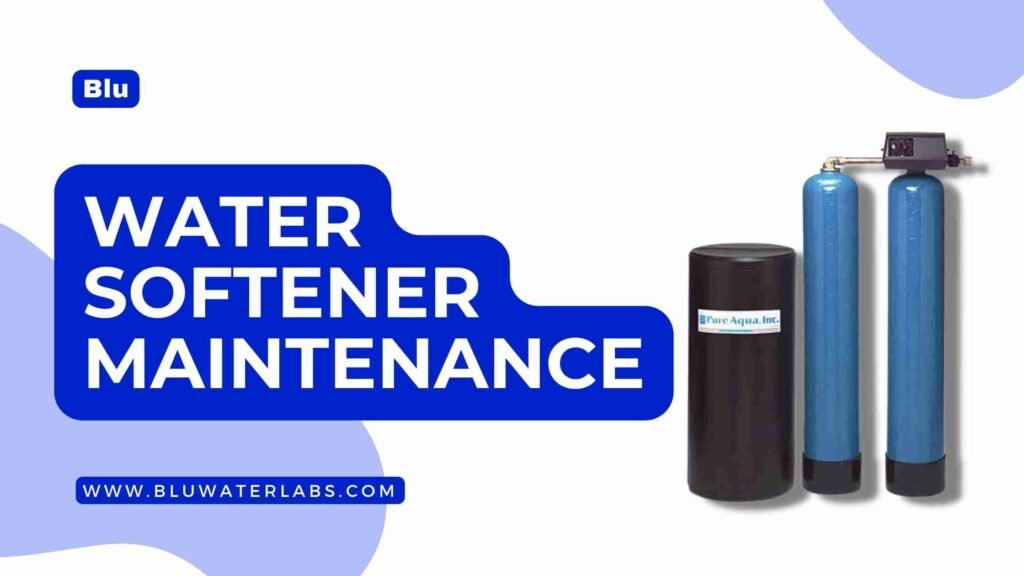 water softener maintenance